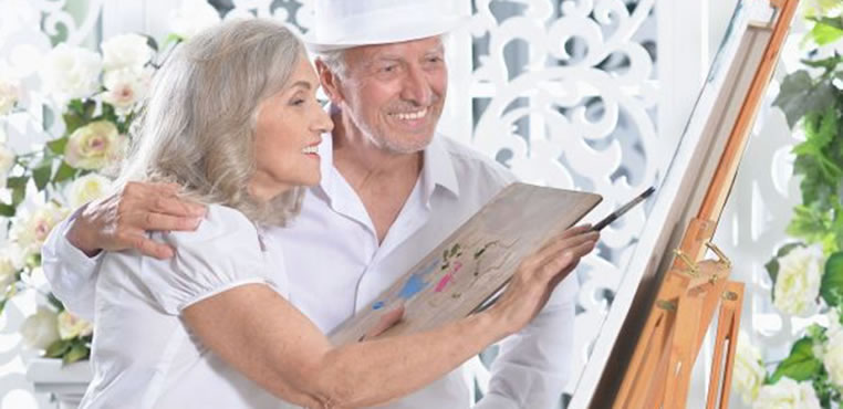 Beneficios que aporta la pintura a las personas mayores